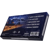 Retour vers le futur - dance ticket - ticket plaqué argent collector