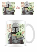 Star wars- the mandalorian- mug- the kids with me 315ml