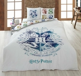 Harry potter - parure de lit 240x220cm - hogwarts w. '100% coton'