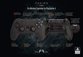 Manette sans fil FUSION Pro pour PlayStation 4
