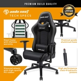 Chaise Gaming Premium Anda Seat Axe Noire