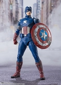 Figurine SH Figuarts Avengers Assemble Captain America