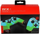 Gioteck - manette sans fil premium wx4 edition "aventure" pour nintendo switch, ps3 et pc