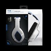 Gioteck - Casque Gaming stéréo Premium TX-50 blanc et bleu - PS4 - PS5