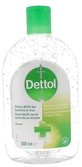 Dettol gel antibactérien mains 500ml