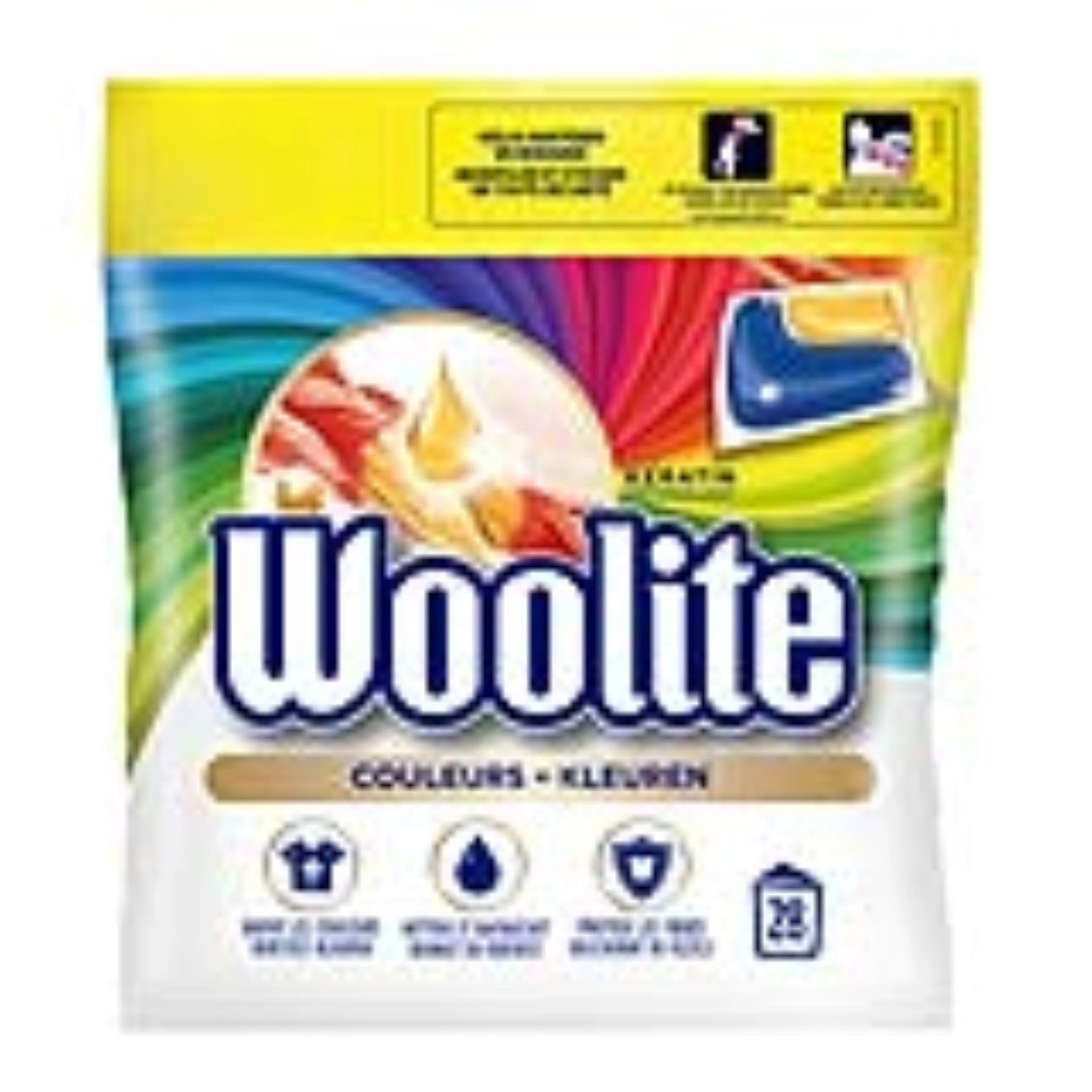 Woolite couleurs 28 gel caps Référence Gaming