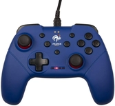 Manette filaire bleue pour switch fff - konix