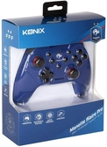 Manette filaire bleue pour switch fff - konix