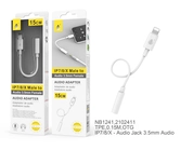 Adaptateur jack lightning iphone pour casque - 3,5mm - Câbles Audio