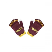 Harry potter - moufles / mitaines gryffondor - pourpre et or
