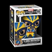 Funko pop! marvel: lucha libre edition - el animal indestructible