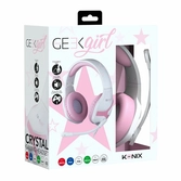 Casque crystal universel - geek girl