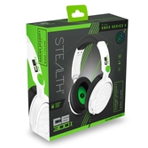 Stealth - casque de jeu stéréo filaire c6-300x blanc et vert pour xbox series