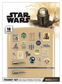 Star wars: the mandalorian - bounty hunter magnet sets