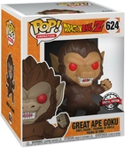 Funko pop! animation:  dragon ball z - great ape goku 6" super sized pop! - us exclusive