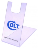 Présentoir pistolet plexiglass colt