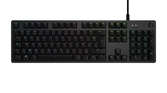 Logitech clavier mécanique de jeu lightsync rgb avec commutateurs gx red g512 carbon - azerty fr