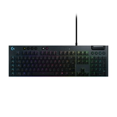 Logitech clavier mécanique de jeu lightsync rgb avec gl clicky g815 carbon - azerty fr