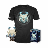 Fortnite - pop n° 465 ragnarok gitd se + t-shirt - l