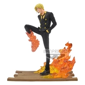 One piece - sanji - figurine log file selection fight 15cm vol.2