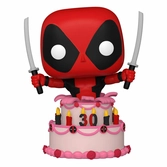 Funko pop! marvel: deadpool 30th anniversary - deadpool in cake
