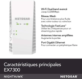 Répéteur Wifi Netgear Nighthawk EX7300