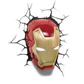 Marvel lampe 3d led iron man