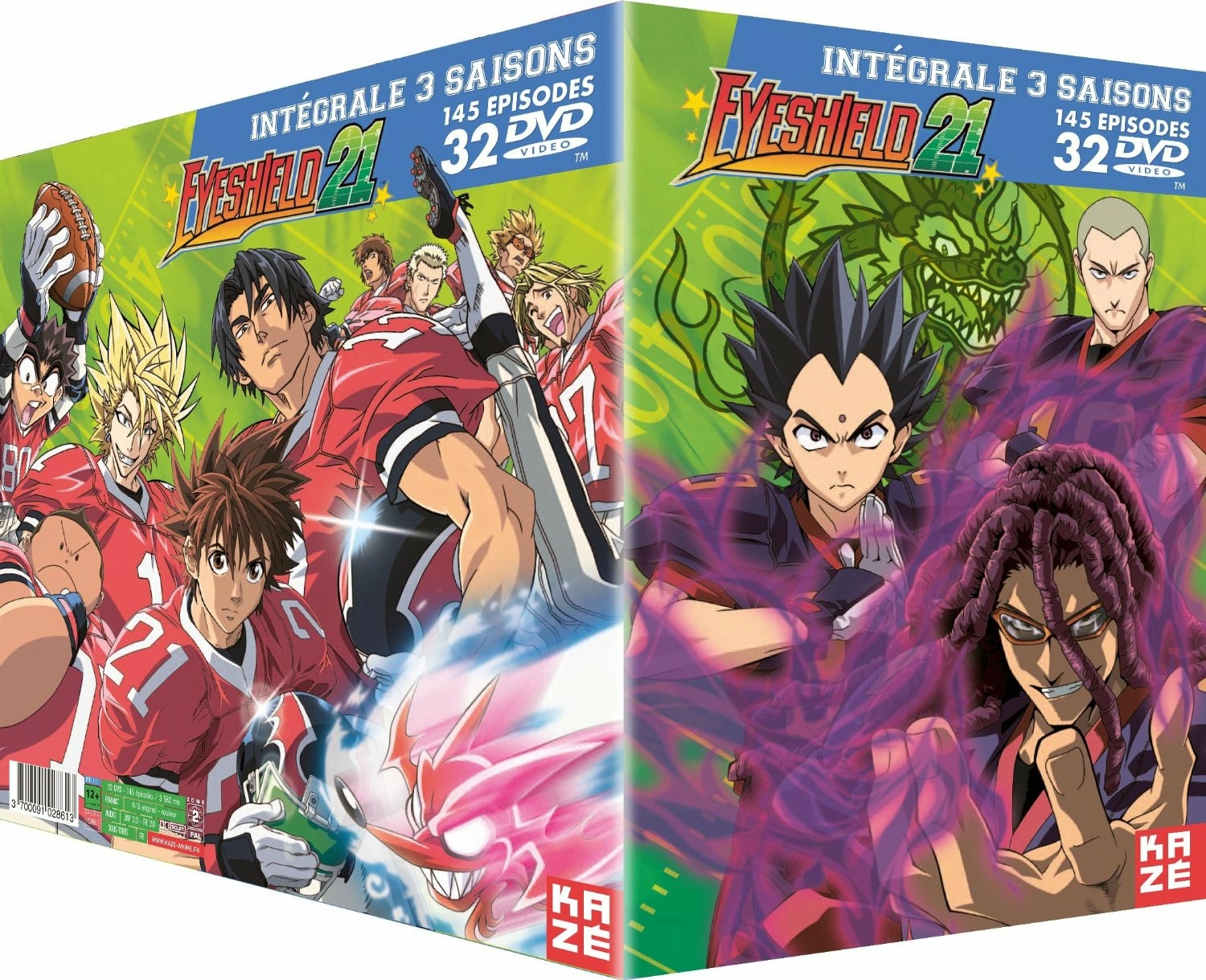 Eyeshield 21 Intégrale 3 Saisons 32 Dvd