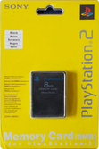 Carte Mémoire 8 Mo pour PlayStation 2 Oficielle noire