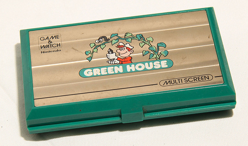 Nintendo Game And Watch Green House