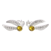 Harry potter x swarovski boucles d´oreilles vif d'or (argent sterling)