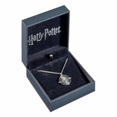 Harry potter x swarovski pendentif et collier retourneur de temps (argent sterling)
