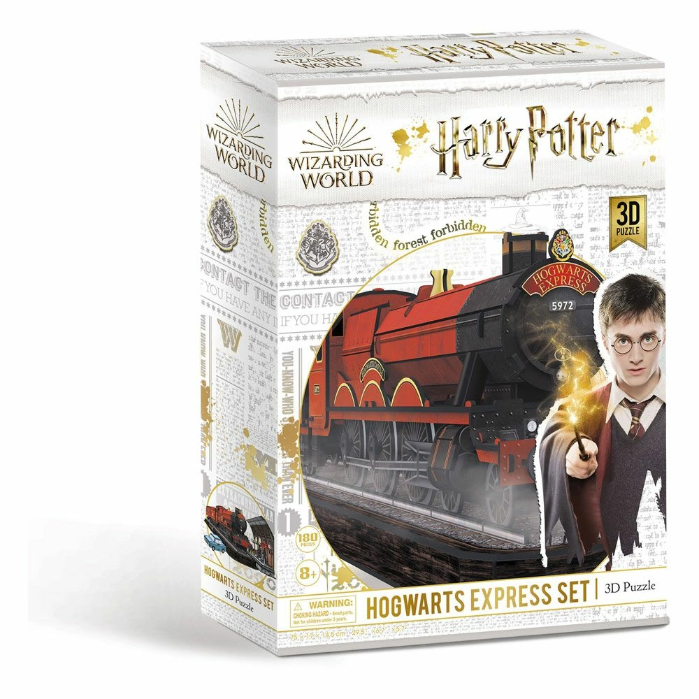 Harry potter puzzle 3d set poudlard express (180 pièces)
