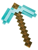 Minecraft réplique plastique diamond pickaxe 40 cm