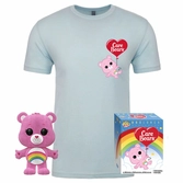 Bisounours pop! & tee set figurine et t-shirt cheer bear heo exclusive (l)