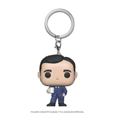 The office us porte-clés pocket pop! vinyl michael scott 4 cm
