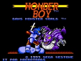 Wonder Boy in Monster World - Master system