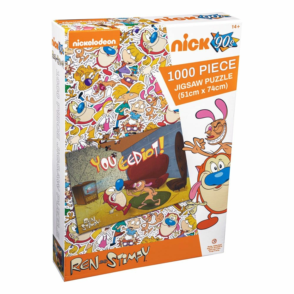 Ren & stimpy puzzle you eediot (1000 pièces) Référence Gaming