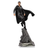 Zack snyder's justice league statuette 1/10 art scale superman black suit 30 cm