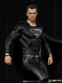 Zack snyder's justice league statuette 1/10 art scale superman black suit 30 cm