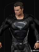 Zack snyder's justice league statuette 1/10 art scale superman black suit 30 cm