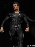 Zack snyder's justice league statuette 1/10 art scale superman black suit 30 cm