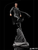 Zack snyder's justice league statuette 1/10 art scale superman black suit 30 cm