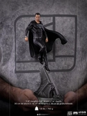 Zack snyder's justice league statuette 1/10 art scale superman black suit 30 cm