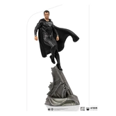 Zack snyder's justice league statuette 1/10 art scale superman black suit 30 cm