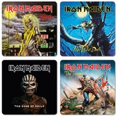 Iron maiden pack 4 sous-verres