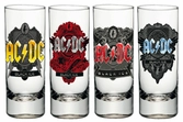 Image produit « Ac/dc set 4 verres à shot black ice »