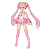 Hatsune miku frame music girl figurine plastic model kit sakura miku 15 cm
