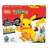 Pokémon jeu de construction mega construx pikachu géant 33 cm