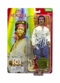 Jimi hendrix figurine woodstock flocked 20 cm